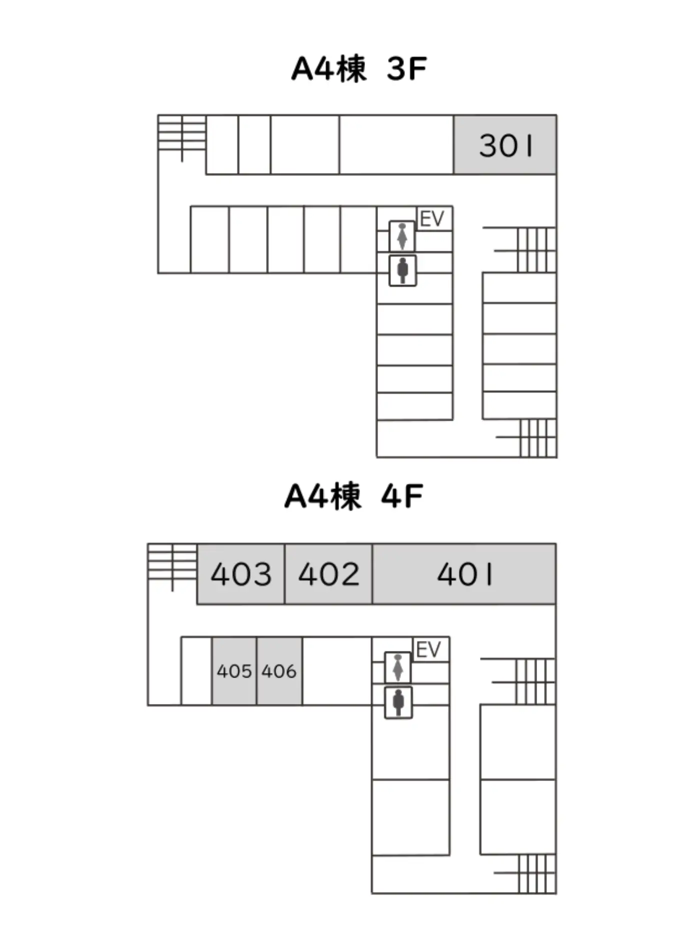 A4棟マップ