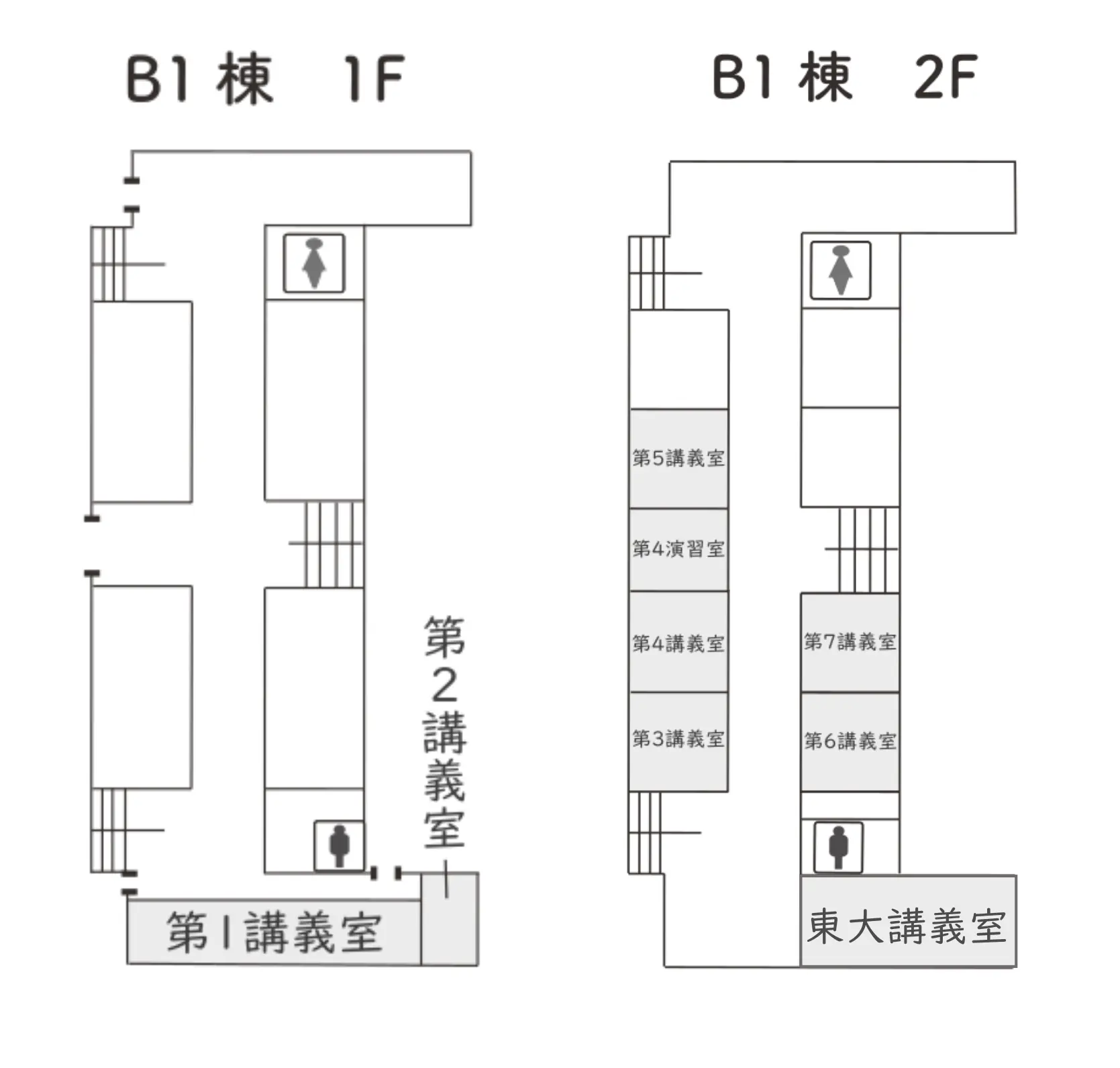 B1棟マップ